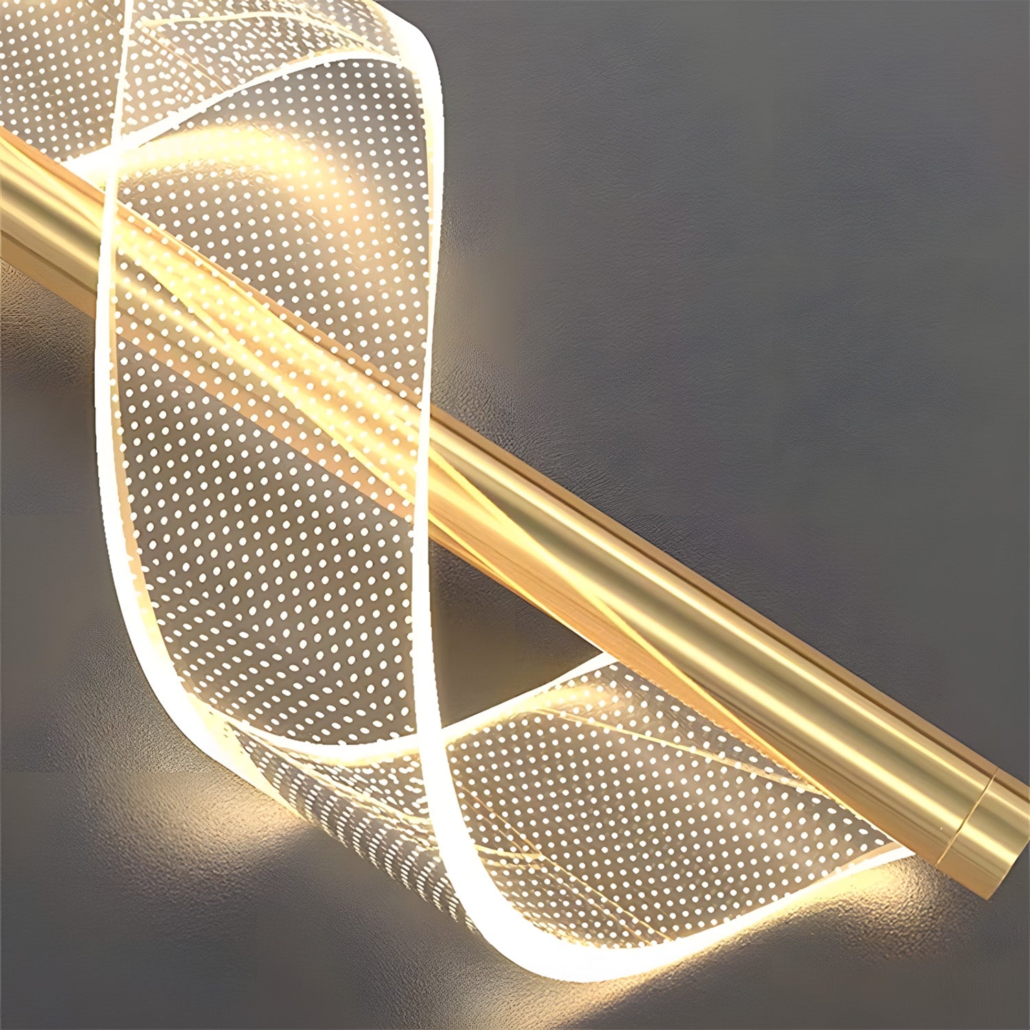 Kinkiet Led G032-w Złoty  3