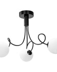 Lampa Sufitowa APP1154-3CP Czarna