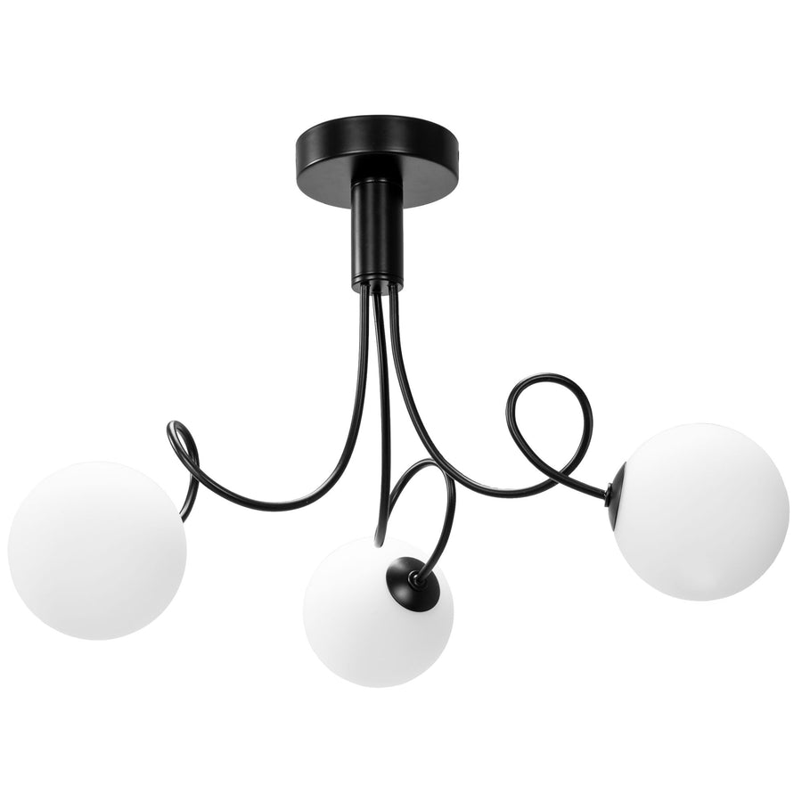 Lampa Sufitowa APP1154-3CP Czarna