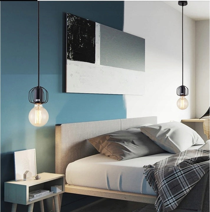 Lampa sufitowa wisząca w stylu loft  APP595-1CP Czarna  4