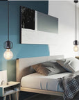 Lampa sufitowa wisząca w stylu loft  APP595-1CP Czarna  4