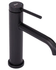 Bateria umywalkowa CLIF CZARNY MAT BLACK MAT NISKA