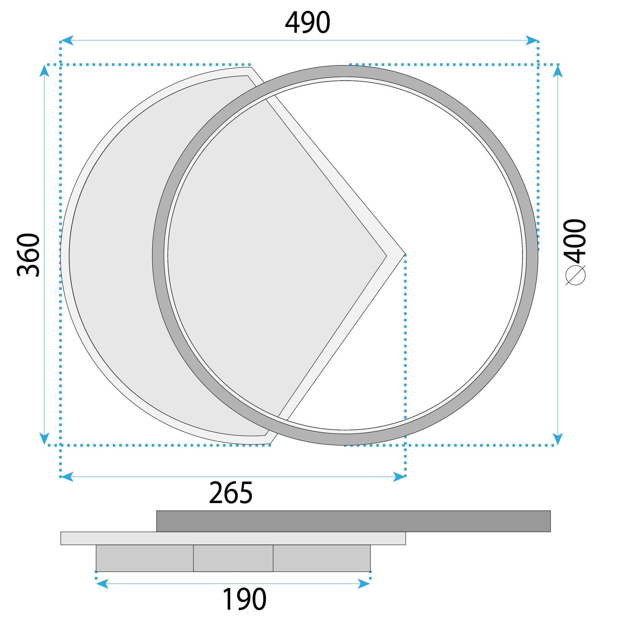 Lampa Sufitowa Lhj077-c 50 Cm Led  4