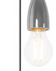 Lampa Sufitowa Wisząca Oprawka APP358-1CP Chrom  1