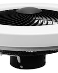Lampa Z Wiatrakiem App1552-c Black  4