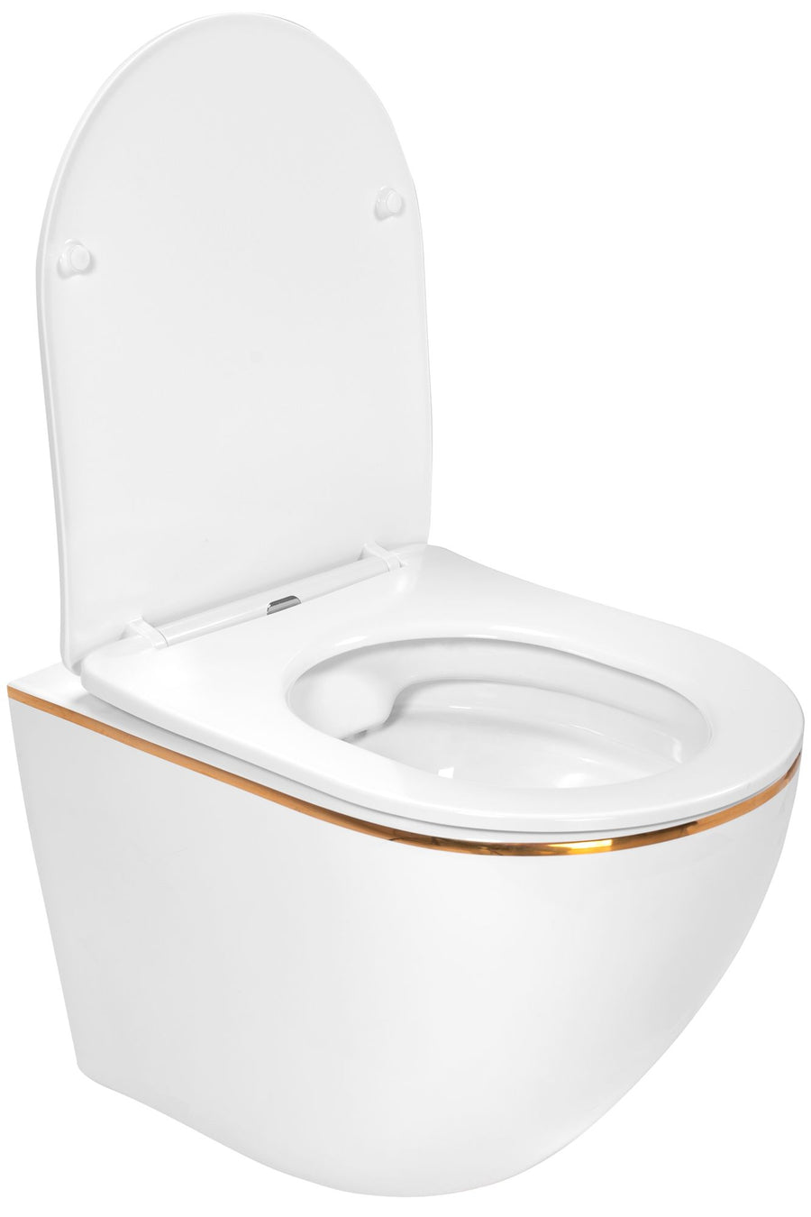 Misa WC podwieszana Carlo Flat złoty rant