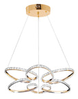 Lampa Wisząca Led G001-cp Złota  1