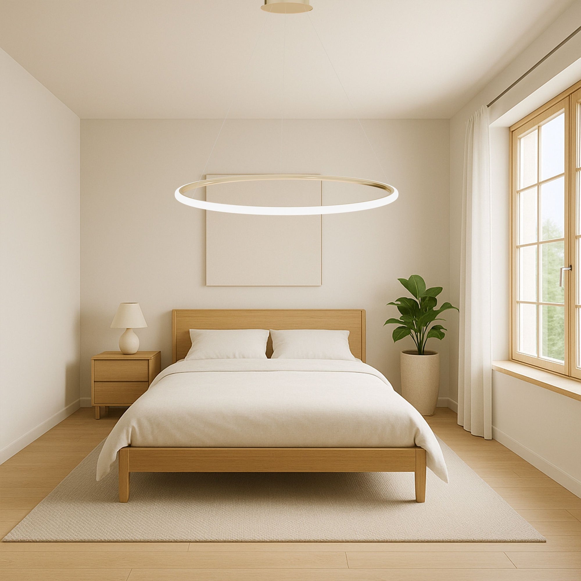 Lampa Wisząca Lhj003-cp 100 Cm Gold  6