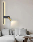 LAMPA ŚCIENNA KINKIET APP1439-W PRAWY BLACK GOLD