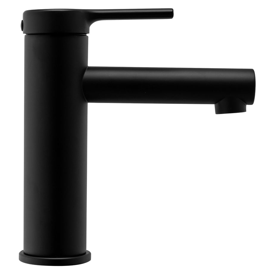 Bateria Umywalkowa REA PIXEL Czarna Black Niska