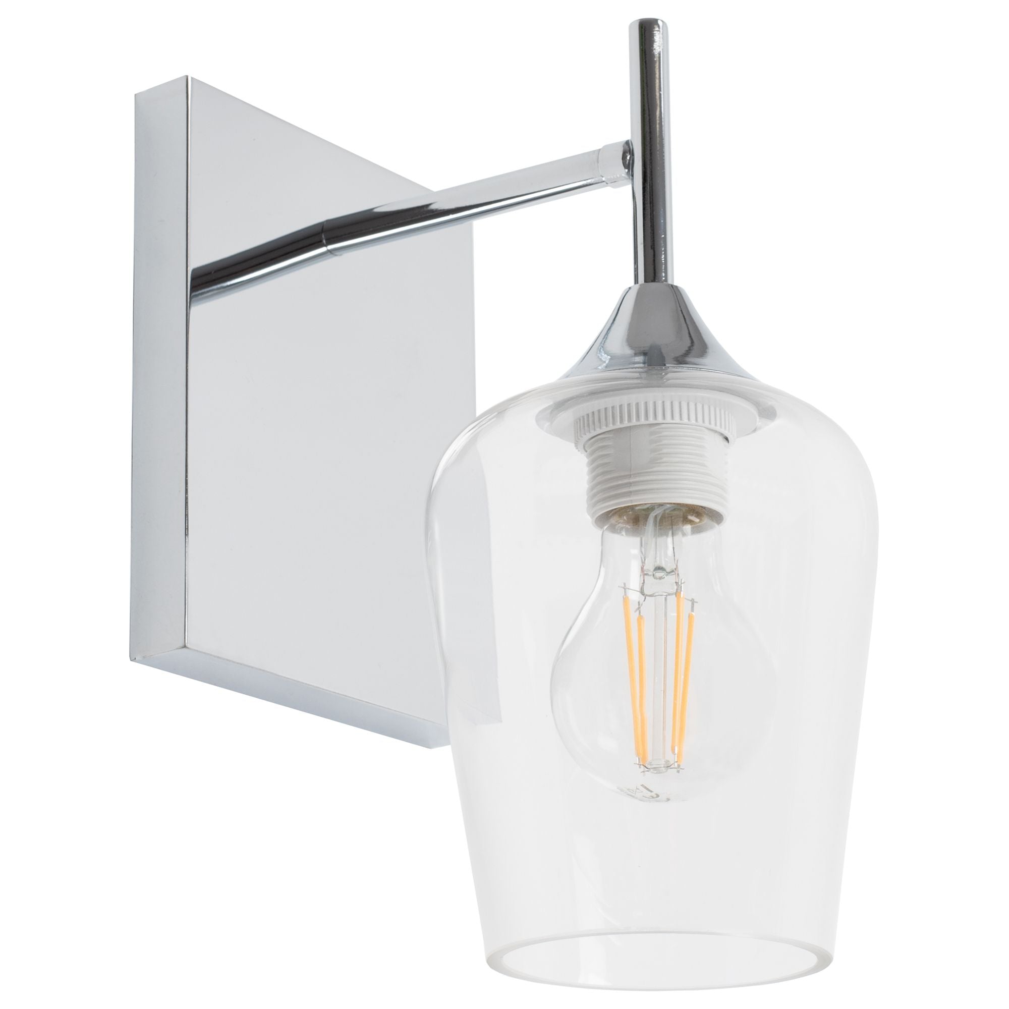 LAMPA ŚCIENNA KINKIET APP1231-1W Chrom