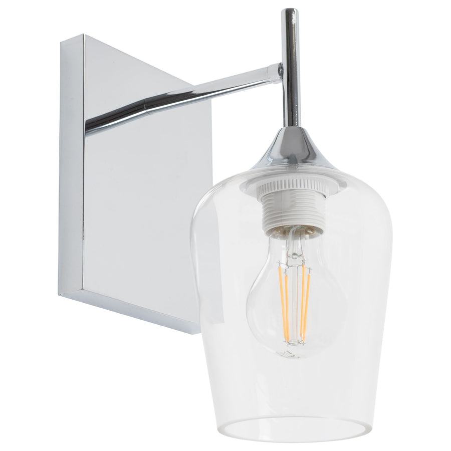 LAMPA ŚCIENNA KINKIET APP1231-1W Chrom