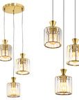 Lampa Sufitowa Wisząca Ebt026-3cp Złota  1
