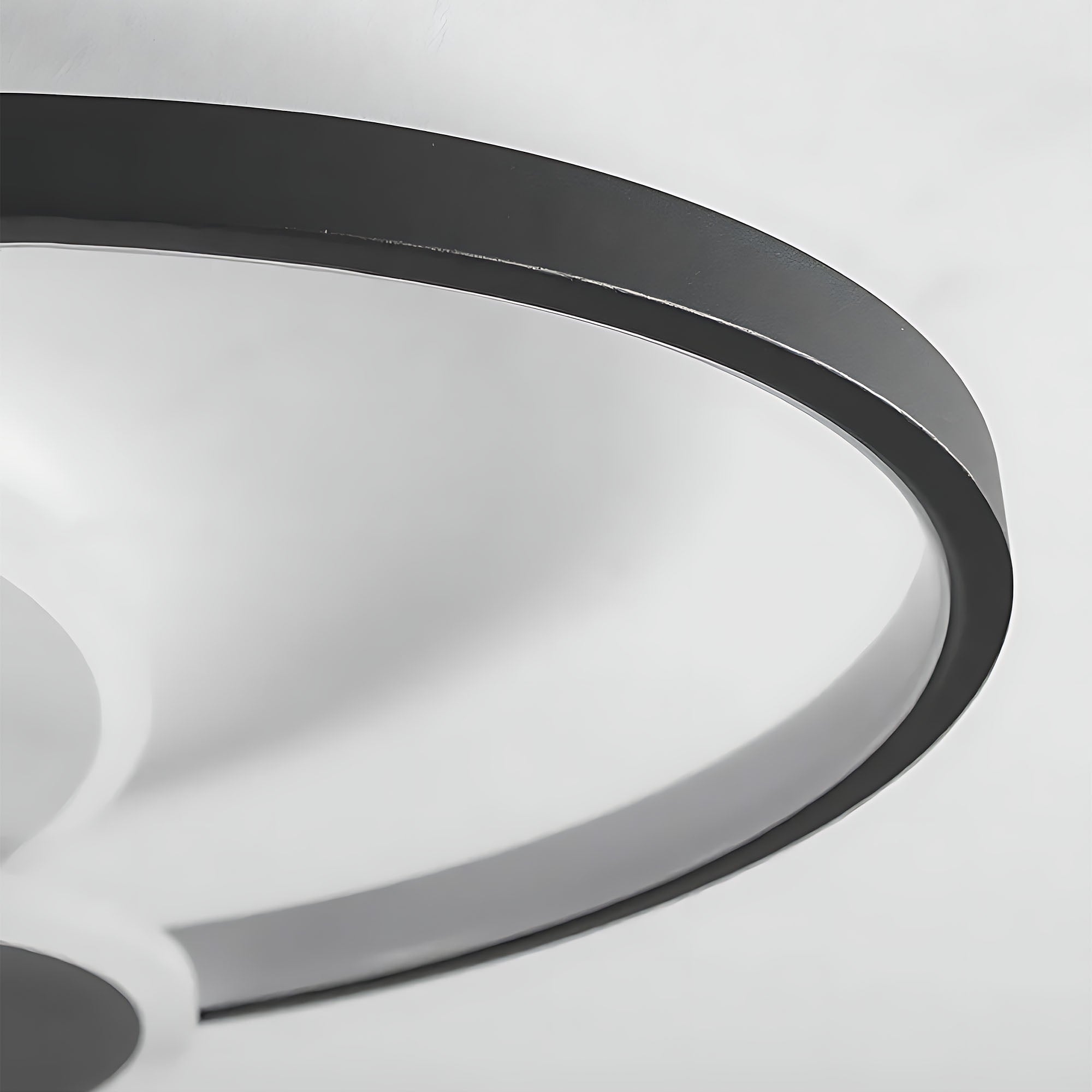 Lampa sufitowa APP1709-C plafon LED Czarny + pilot  10