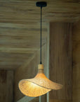 Lampa Wisząca Bambusowa APP1642-1CP 30cm  11