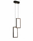 Lampa Sufitowa Wisząca Led Lhj085-2cp Czarna  1