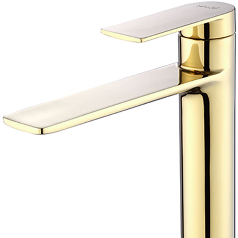 Bateria Umywalkowa REA STORM Złota Gold Niska