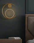 LAMPA ŚCIENNA KINKIET LED APP1143-W MIEDZIANY