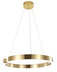Lampa Wisząca Led Lhj053-cp1 C Złota Szczotkowana 60cm  1