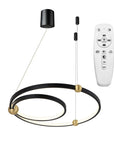 Lampa Ring led + pilot APP692-30-50 Czarna