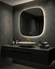 Lustro ścienne LED 70x70cm TOP  5