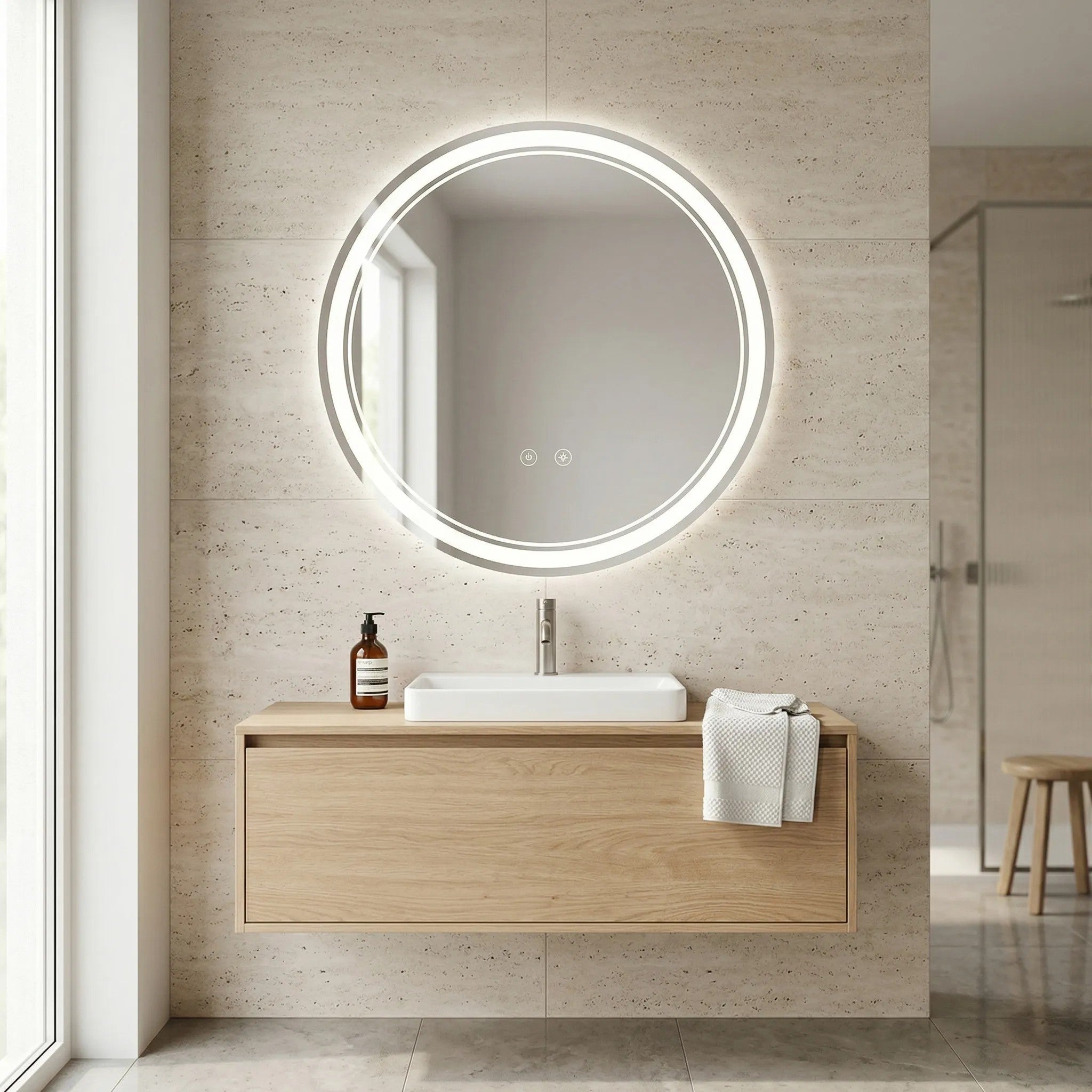 Lustro ścienne LED SOFT 60  5