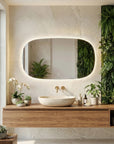 Lustro ścienne LED 100x60cm TOP-4  5