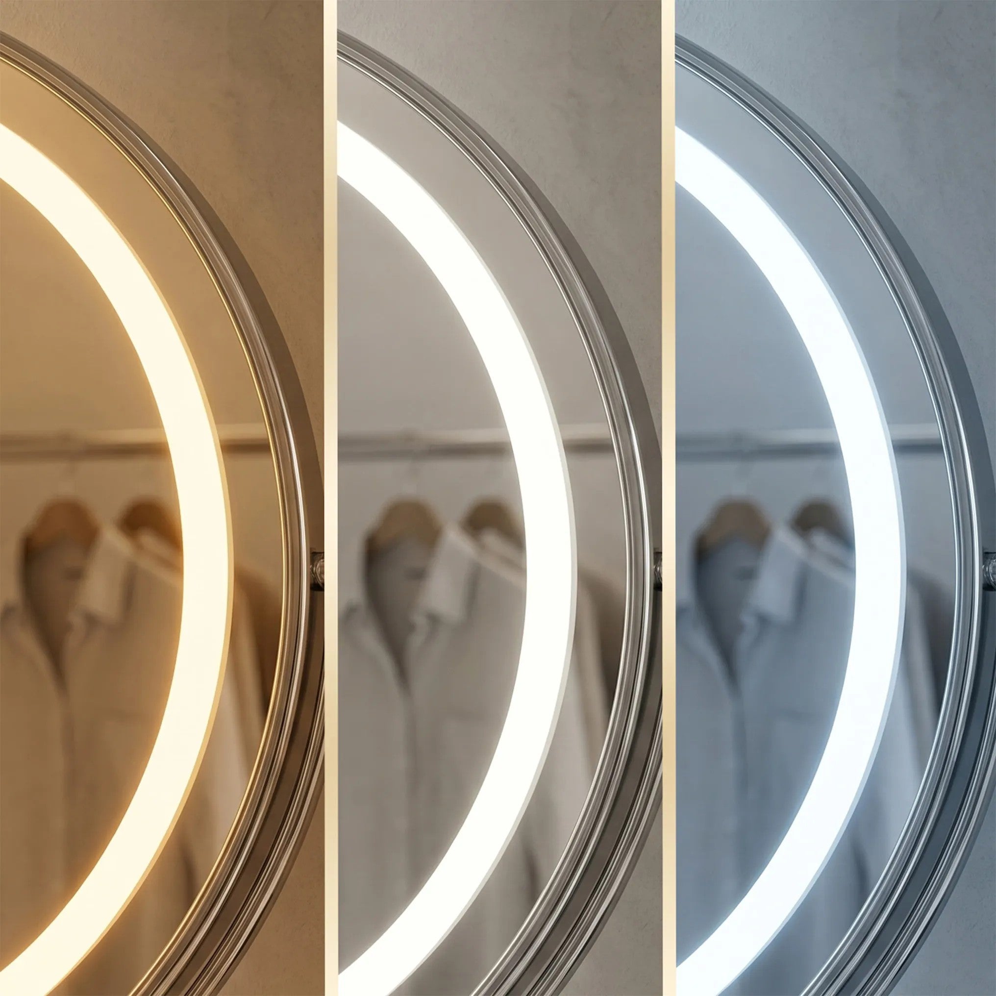 Lustro LED MAKE-UP Chrom 40 cm  5