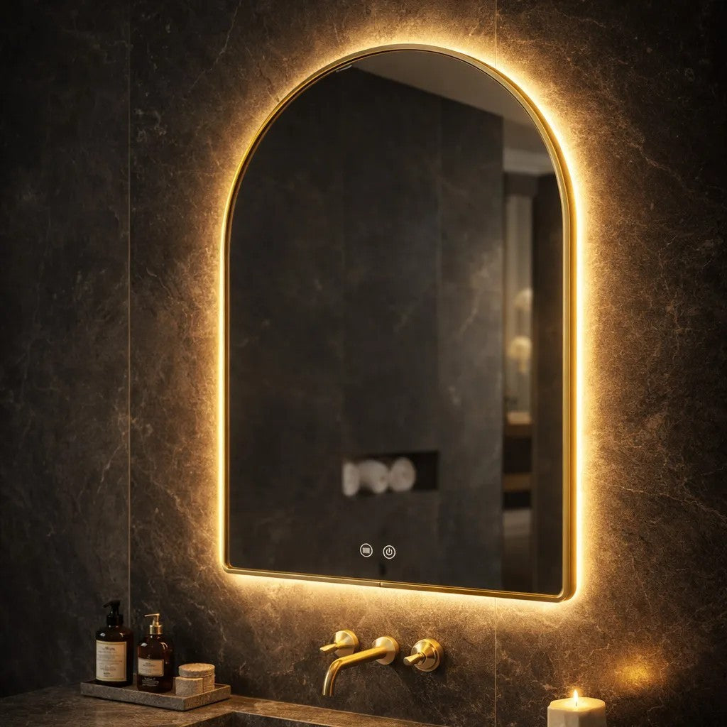 Lustro ścienne LED 80x60cm CAMLOT  5