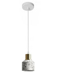 Lampa Sufitowa Wisząca Betonowa Lastri APP931-1CP Biała  2