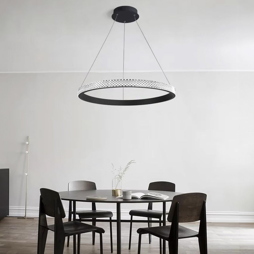 Lampa Sufitowa Wisząca Led App1512-cp Black  6