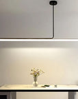 LAMPA SUFITOWA WISZĄCA LED APP1660-CP Black 140cm  4