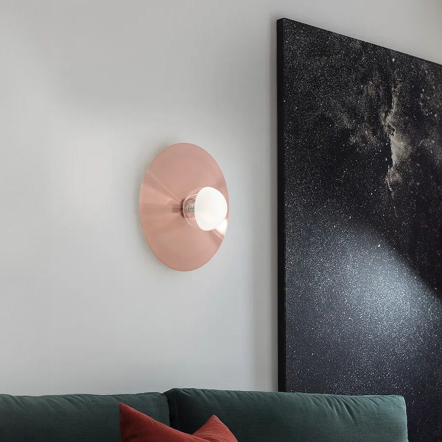 LAMPA ŚCIENNA KINKIET APP1420-W CZARNA/różowe złoto