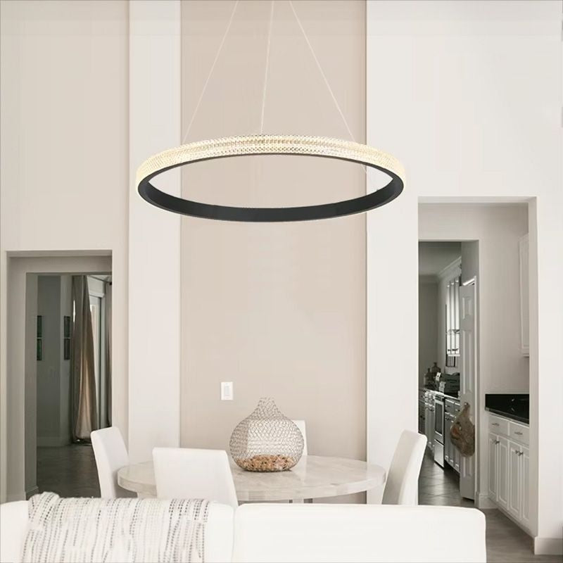 Lampa Sufitowa Wisząca Led App1512-cp Black  9