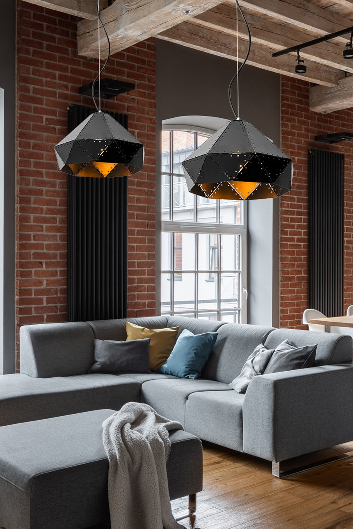 Lampa Sufitowa Wisząca APP236-1CP  5