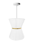 LAMPA SUFITOWA WISZĄCA APP1504-1CP WHITE  2
