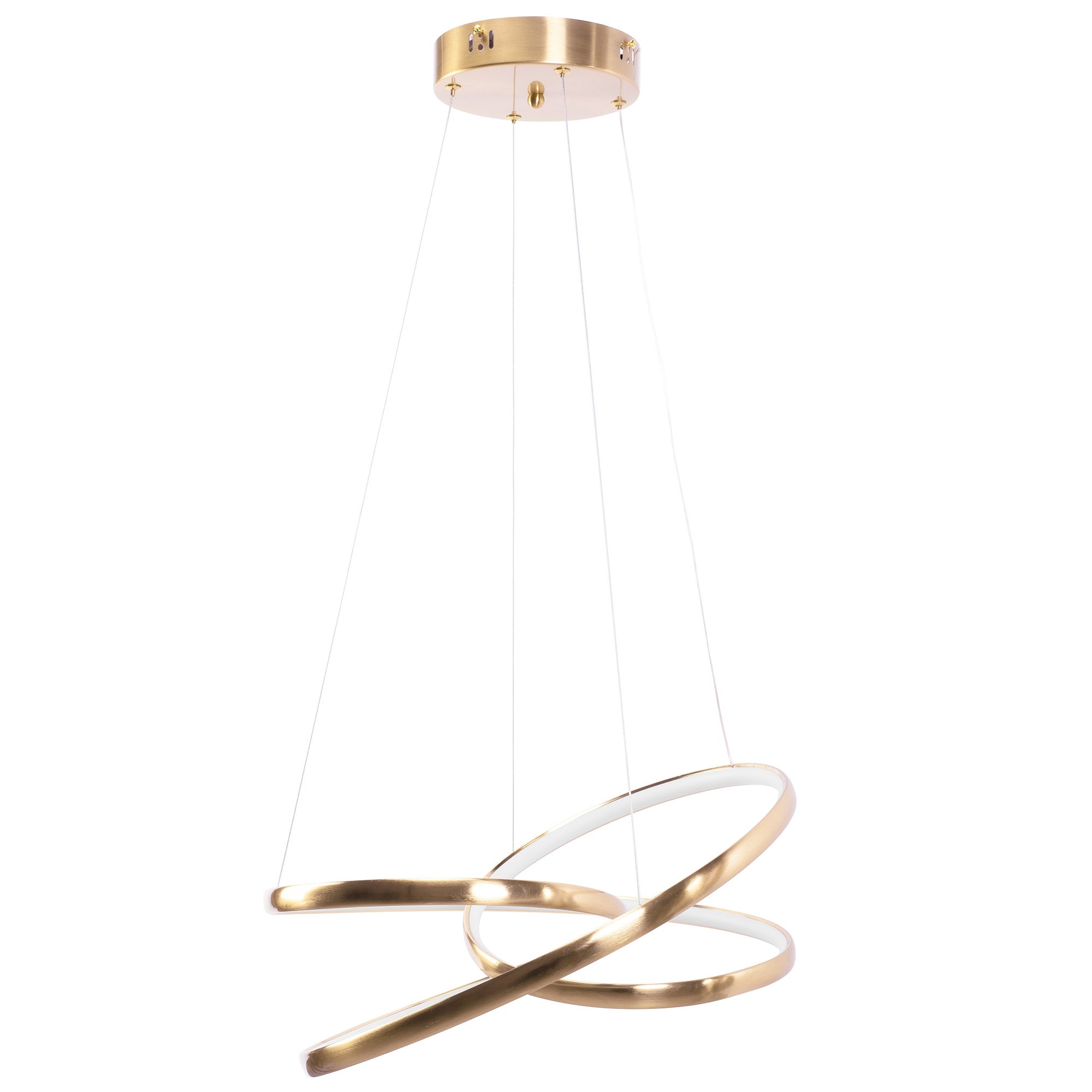 Lampa Wisząca Led G005-cp Złota  4