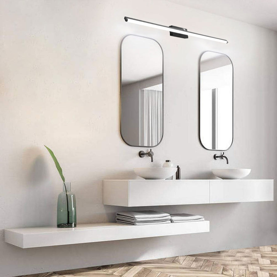 LAMPA KINKIET ŁAZIENKOWY LED NAD LUSTRO 20W 100CM APP375-1W CZARNA