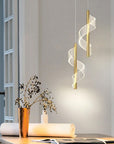 Lampa Sufitowa Wisząca Led G121-cp Gold  5