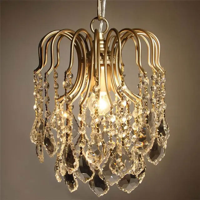 Lampa Kryształowa Wisząca APP1650-1CP  3