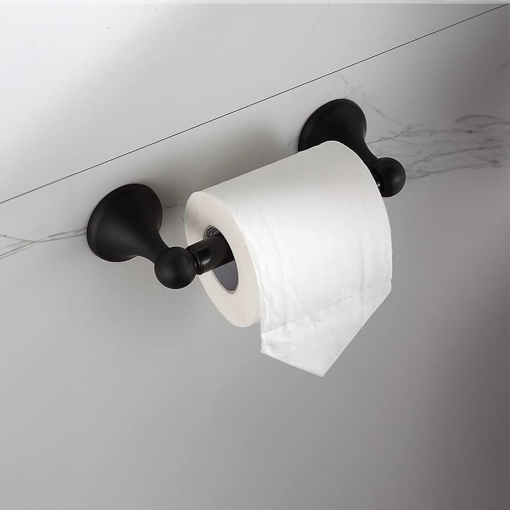 Uchwyt Na Papier Toaletowy 332869a Retro Czarny  2