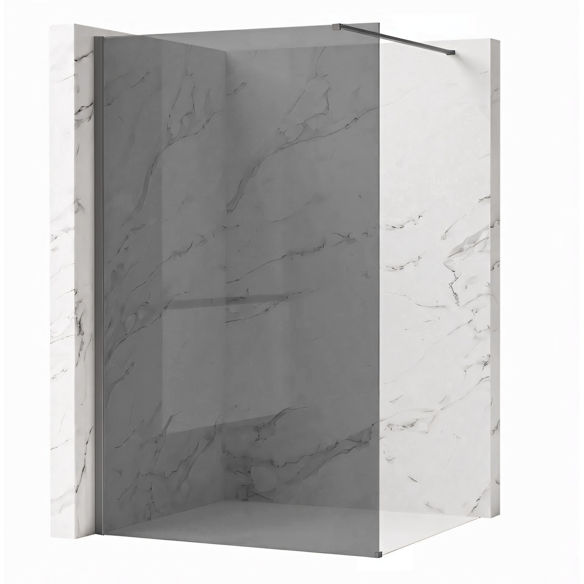 Kabina prysznicowa Walk-In Rea Flexi Grey / Tytan 140  9
