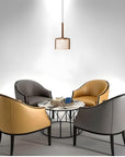Lampa Sufitowa Wisząca Szklany Klosz APP1698-1CP Amber A  5
