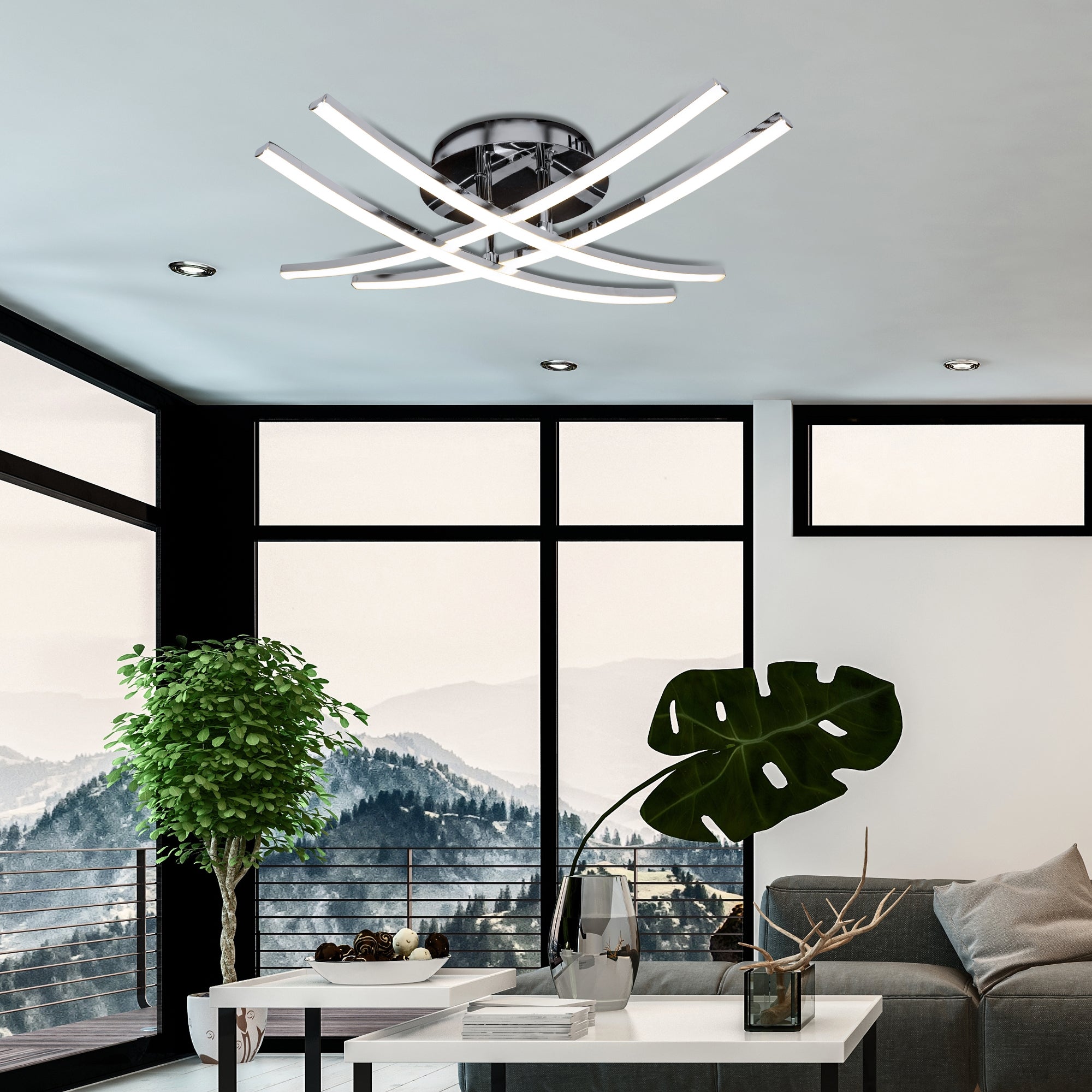 Lampa Sufitowa Plafon LED Nowoczesna APP398-C  2