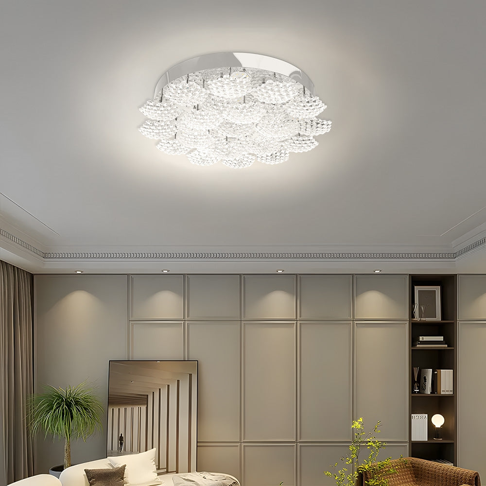 Plafon Led Kryształowy Ms014-c Chrome  6