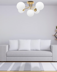 Lampa Sufitowa Złota APP1575-5C  5