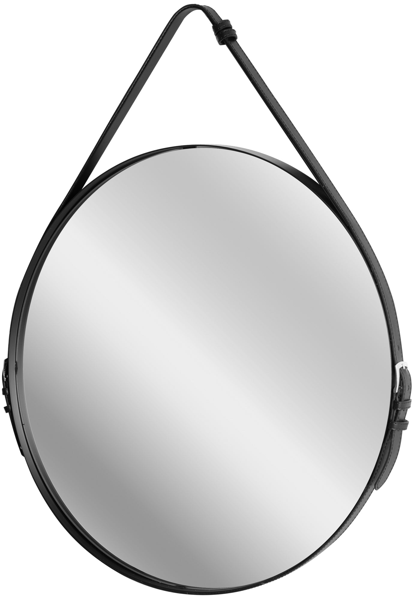 Lustro Okrągłe Czarne 60 Cm Tpj-60b  2
