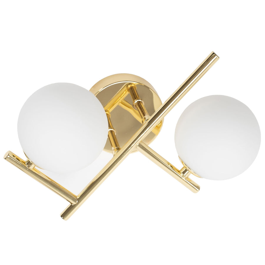 LAMPA ŚCIENNA KINKIET APP1171-2W  Złoty