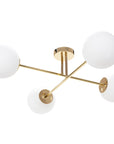Lampa Sufitowa APP1248-4CP Złota