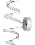 LAMPA ŚCIENNA KINKIET LED SPRING APP828-W CHROME